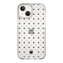 スリムプロテクションケース［ CASEPLAY Crown dots Black - ケースプレイ・クラウン・ドッツ ブラック ］