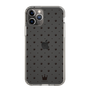 スリムプロテクションケース［ CASEPLAY Crown dots Black - ケースプレイ・クラウン・ドッツ ブラック ］
