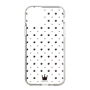スリムプロテクションケース［ CASEPLAY Crown dots Black - ケースプレイ・クラウン・ドッツ ブラック ］