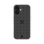 スリムプロテクションケース［ CASEPLAY Crown dots Black - ケースプレイ・クラウン・ドッツ ブラック ］