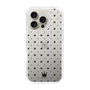 スリムプロテクションケース［ CASEPLAY Crown dots Black - ケースプレイ・クラウン・ドッツ ブラック ］