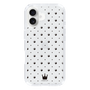 スリムプロテクションケース［ CASEPLAY Crown dots Black - ケースプレイ・クラウン・ドッツ ブラック ］