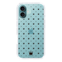 スリムプロテクションケース［ CASEPLAY Crown dots Black - ケースプレイ・クラウン・ドッツ ブラック ］