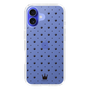 スリムプロテクションケース［ CASEPLAY Crown dots Black - ケースプレイ・クラウン・ドッツ ブラック ］