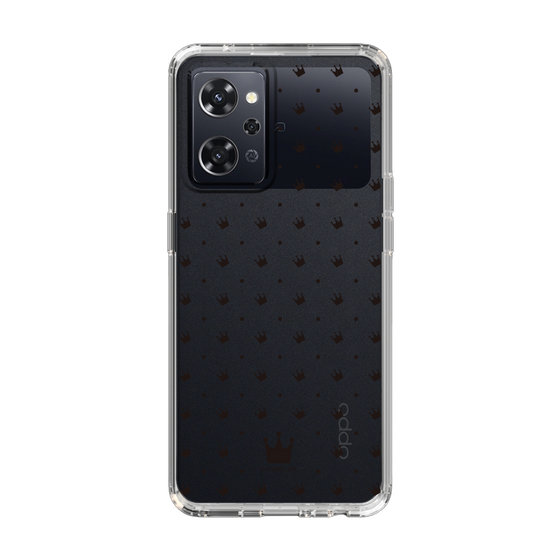 スリムプロテクションケース［ CASEPLAY Crown dots Black - ケースプレイ・クラウン・ドッツ ブラック ］