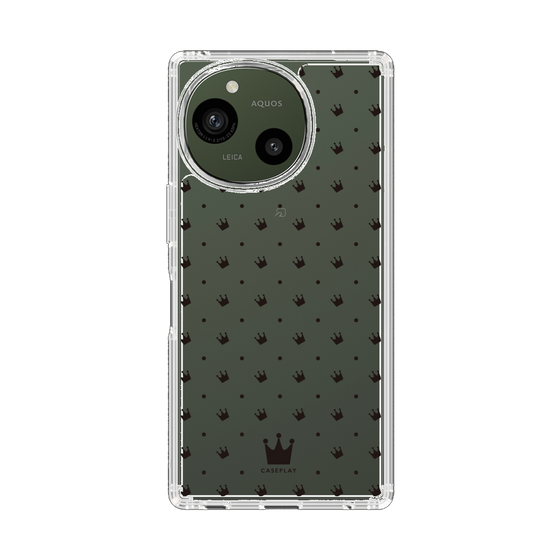 スリムプロテクションケース［ Small Stripe - Red × Black ］