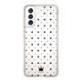スリムプロテクションケース［ CASEPLAY Crown dots Black - ケースプレイ・クラウン・ドッツ ブラック ］