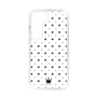 スリムプロテクションケース［ CASEPLAY Crown dots Black - ケースプレイ・クラウン・ドッツ ブラック ］
