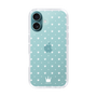 スリムプロテクションケース［ CASEPLAY Crown dots White - ケースプレイ・クラウン・ドッツ ホワイト ］