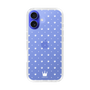 スリムプロテクションケース［ CASEPLAY Crown dots White - ケースプレイ・クラウン・ドッツ ホワイト ］