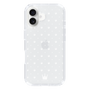 スリムプロテクションケース［ CASEPLAY Crown dots White - ケースプレイ・クラウン・ドッツ ホワイト ］