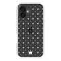 スリムプロテクションケース［ CASEPLAY Crown dots White - ケースプレイ・クラウン・ドッツ ホワイト ］