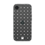 スリムプロテクションケース［ CASEPLAY Crown dots White - ケースプレイ・クラウン・ドッツ ホワイト ］