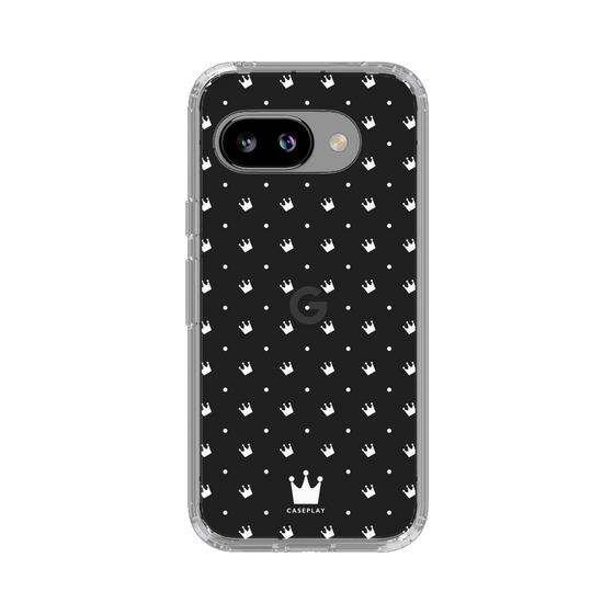 スリムプロテクションケース［ CASEPLAY Crown dots White - ケースプレイ・クラウン・ドッツ ホワイト ］