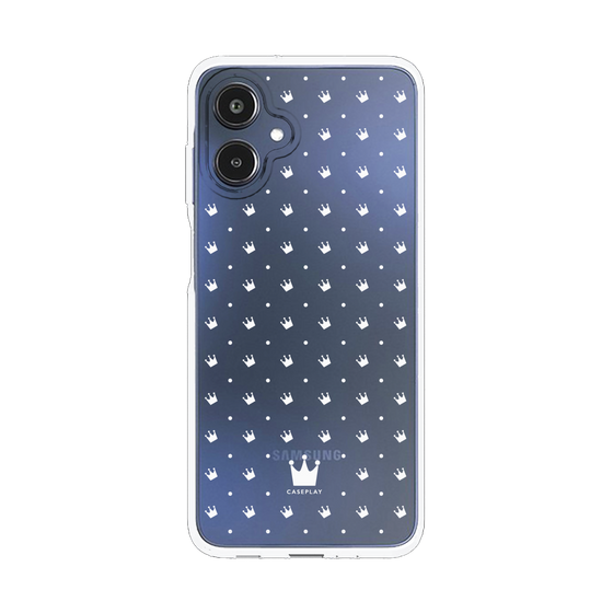 スリムプロテクションケース［ CASEPLAY Crown dots White - ケースプレイ・クラウン・ドッツ ホワイト ］