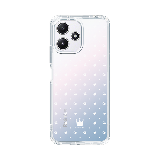 スリムプロテクションケース［ CASEPLAY Crown dots White - ケースプレイ・クラウン・ドッツ ホワイト ］