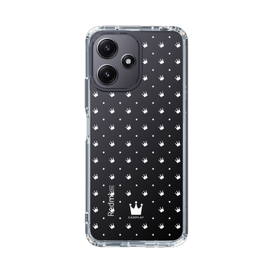 スリムプロテクションケース［ CASEPLAY Crown dots White - ケースプレイ・クラウン・ドッツ ホワイト ］