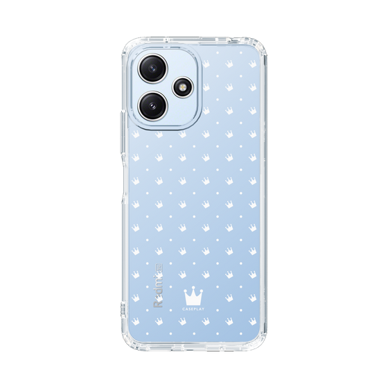 スリムプロテクションケース［ CASEPLAY Crown dots White - ケースプレイ・クラウン・ドッツ ホワイト ］