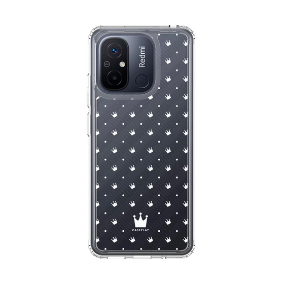 スリムプロテクションケース［ CASEPLAY Crown dots White - ケースプレイ・クラウン・ドッツ ホワイト ］