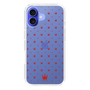 スリムプロテクションケース［ CASEPLAY Crown dots Red - ケースプレイ・クラウン・ドッツ レッド ］