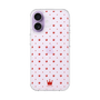 スリムプロテクションケース［ CASEPLAY Crown dots Red - ケースプレイ・クラウン・ドッツ レッド ］