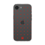 スリムプロテクションケース［ CASEPLAY Crown dots Red - ケースプレイ・クラウン・ドッツ レッド ］