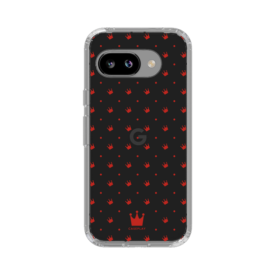 スリムプロテクションケース［ CASEPLAY Crown dots Red - ケースプレイ・クラウン・ドッツ レッド ］