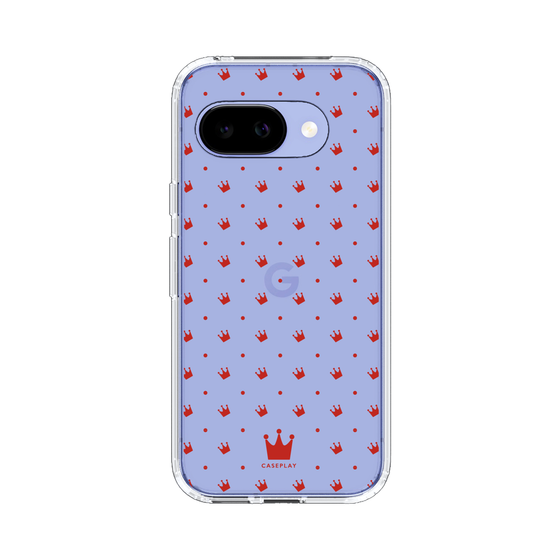 スリムプロテクションケース［ CASEPLAY Crown dots Red - ケースプレイ・クラウン・ドッツ レッド ］