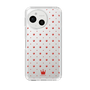 スリムプロテクションケース［ CASEPLAY Crown dots Red - ケースプレイ・クラウン・ドッツ レッド ］