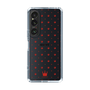 スリムプロテクションケース［ CASEPLAY Crown dots Red - ケースプレイ・クラウン・ドッツ レッド ］