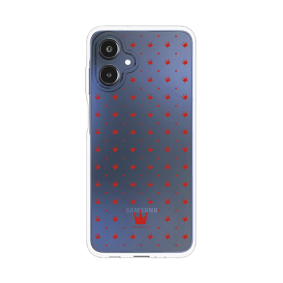 スリムプロテクションケース［ CASEPLAY Crown dots Red - ケースプレイ・クラウン・ドッツ レッド ］