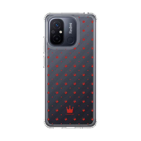 スリムプロテクションケース［ CASEPLAY Crown dots Red - ケースプレイ・クラウン・ドッツ レッド ］