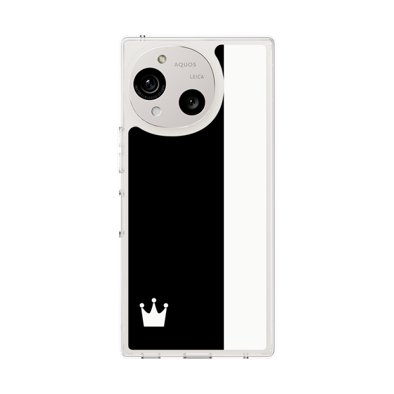 スリムプロテクションケース［ CASEPLAY Bi-Colors Black & White - ケースプレイ・バイカラー ブラック＆ホワイト ］
