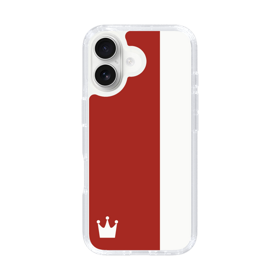 スリムプロテクションケース［ CASEPLAY Bi-Colors Red & White - ケースプレイ・バイカラー レッド＆ホワイト ］