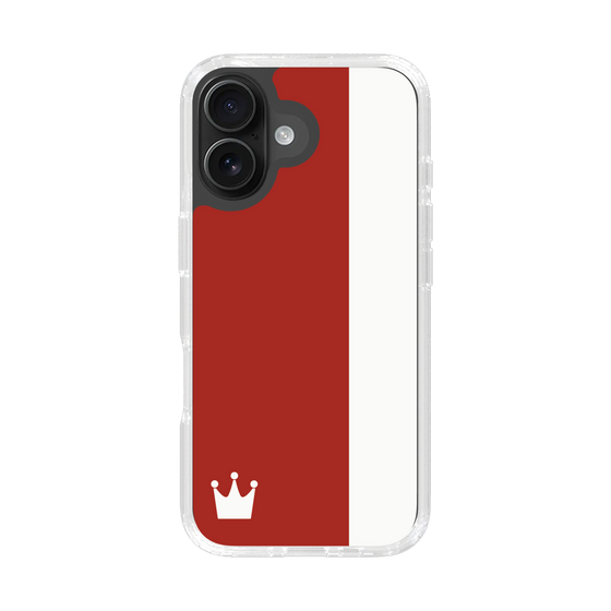 スリムプロテクションケース［ CASEPLAY Bi-Colors Red & White - ケースプレイ・バイカラー レッド＆ホワイト ］