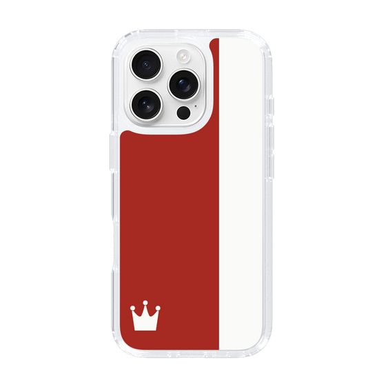 スリムプロテクションケース［ CASEPLAY Bi-Colors Red & White - ケースプレイ・バイカラー レッド＆ホワイト ］