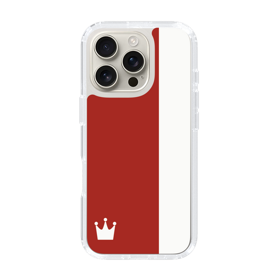 スリムプロテクションケース［ CASEPLAY Bi-Colors Red & White - ケースプレイ・バイカラー レッド＆ホワイト ］