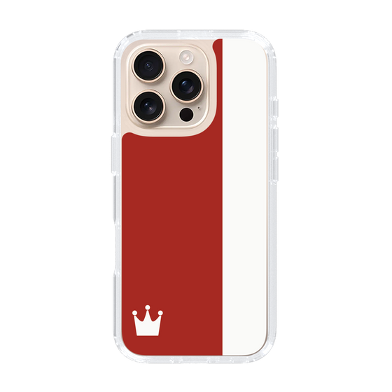 スリムプロテクションケース［ CASEPLAY Bi-Colors Red & White - ケースプレイ・バイカラー レッド＆ホワイト ］