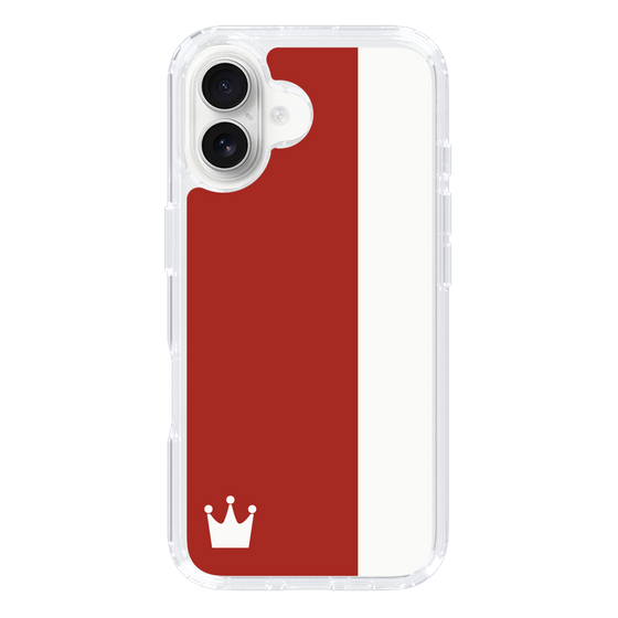 スリムプロテクションケース［ CASEPLAY Bi-Colors Red & White - ケースプレイ・バイカラー レッド＆ホワイト ］