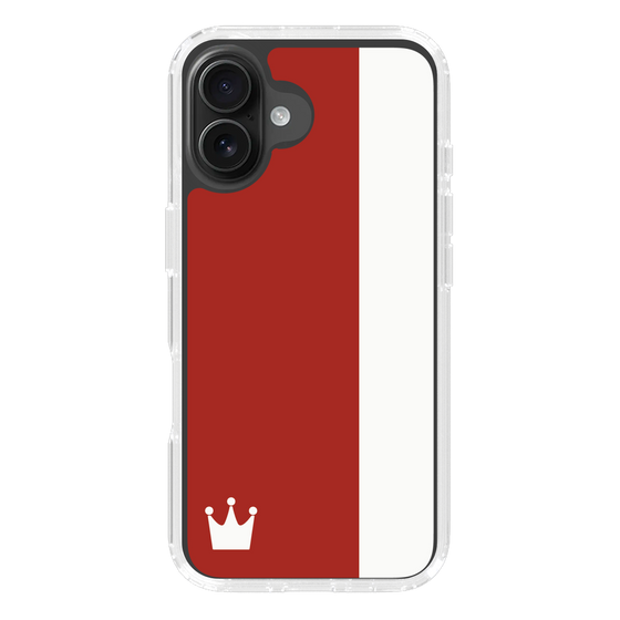 スリムプロテクションケース［ CASEPLAY Bi-Colors Red & White - ケースプレイ・バイカラー レッド＆ホワイト ］