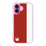 スリムプロテクションケース［ CASEPLAY Bi-Colors Red & White - ケースプレイ・バイカラー レッド＆ホワイト ］