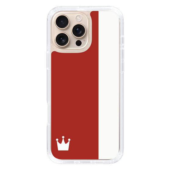 スリムプロテクションケース［ CASEPLAY Bi-Colors Red & White - ケースプレイ・バイカラー レッド＆ホワイト ］