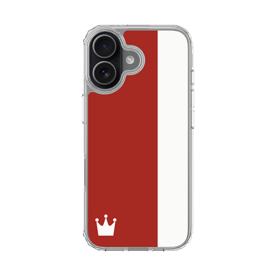 スリムプロテクションケース［ CASEPLAY Bi-Colors Red & White - ケースプレイ・バイカラー レッド＆ホワイト ］
