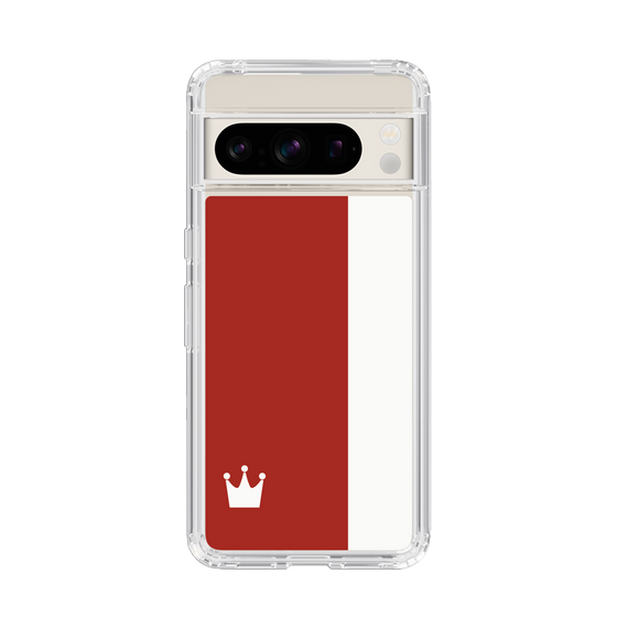 スリムプロテクションケース［ CASEPLAY Bi-Colors Red & White - ケースプレイ・バイカラー レッド＆ホワイト ］