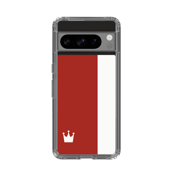 スリムプロテクションケース［ CASEPLAY Bi-Colors Red & White - ケースプレイ・バイカラー レッド＆ホワイト ］