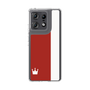 スリムプロテクションケース［ CASEPLAY Bi-Colors Red & White - ケースプレイ・バイカラー レッド＆ホワイト ］