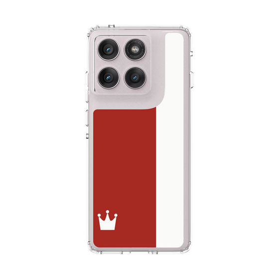 スリムプロテクションケース［ CASEPLAY Bi-Colors Red & White - ケースプレイ・バイカラー レッド＆ホワイト ］