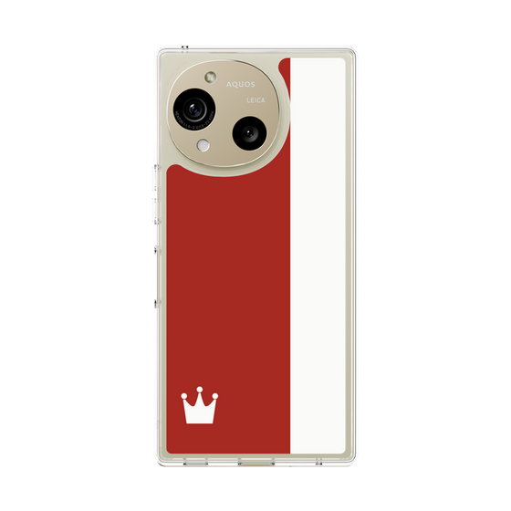 スリムプロテクションケース［ CASEPLAY Bi-Colors Red & White - ケースプレイ・バイカラー レッド＆ホワイト ］