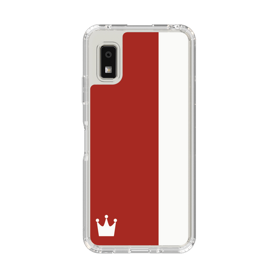 スリムプロテクションケース［ CASEPLAY Bi-Colors Red & White - ケースプレイ・バイカラー レッド＆ホワイト ］