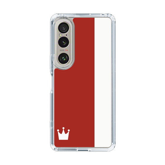 スリムプロテクションケース［ CASEPLAY Bi-Colors Red & White - ケースプレイ・バイカラー レッド＆ホワイト ］